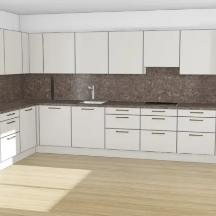 Neu errichtete helle 3 Zimmer  Wohnung mit Balkon und 2 Garagenplätzen - ERSTBEZUG - Bild 2