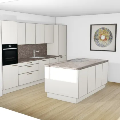 Repräsentative, neu errichtete helle  4 Zimmer Wohnung mit großem Balkon und  2 Garagenplätzen - Bild 3