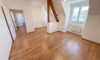 Neu sanierte Dachgeschoßwohnung mit Ausblick