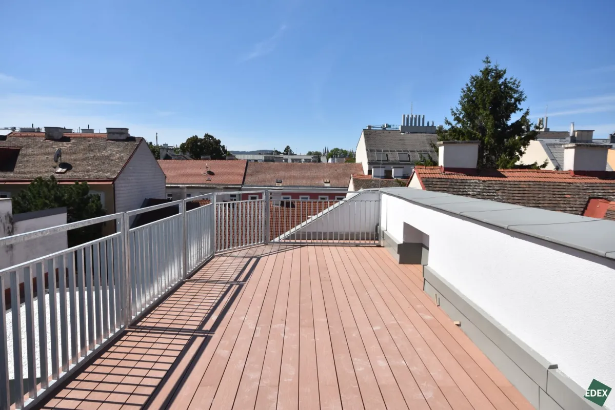 Am Kutschkermarkt  | Außergewöhnliche 4-Zimmer-Dachgeschoßwohnung mit 2 Terrassen - Bild 1