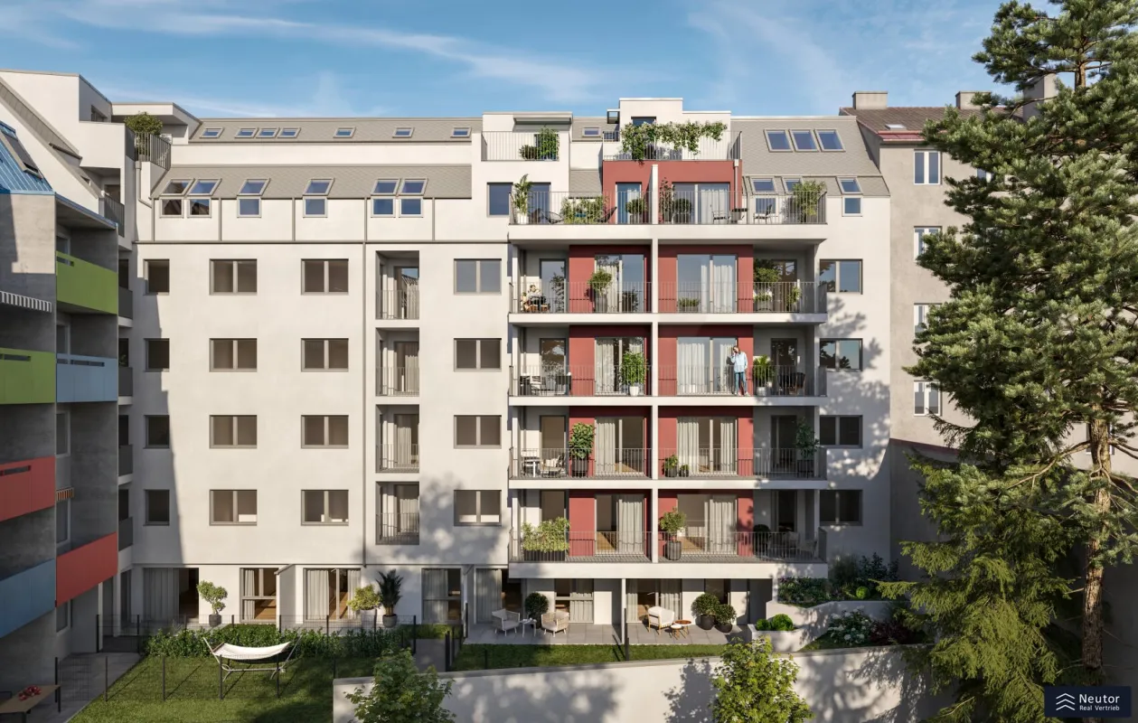 URBAN°11 - ERSTBEZUG - EXKLUSIVE NEUBAUWOHNUNGEN - MODERNES DESIGN - FREIFLÄCHEN - LICHTDURCHFLUTET - LUFTWÄRMEPUMPE - ENERGIEEFFIZIENT - U3 ENKPLATZ - 11.BEZIRK - Bild 1