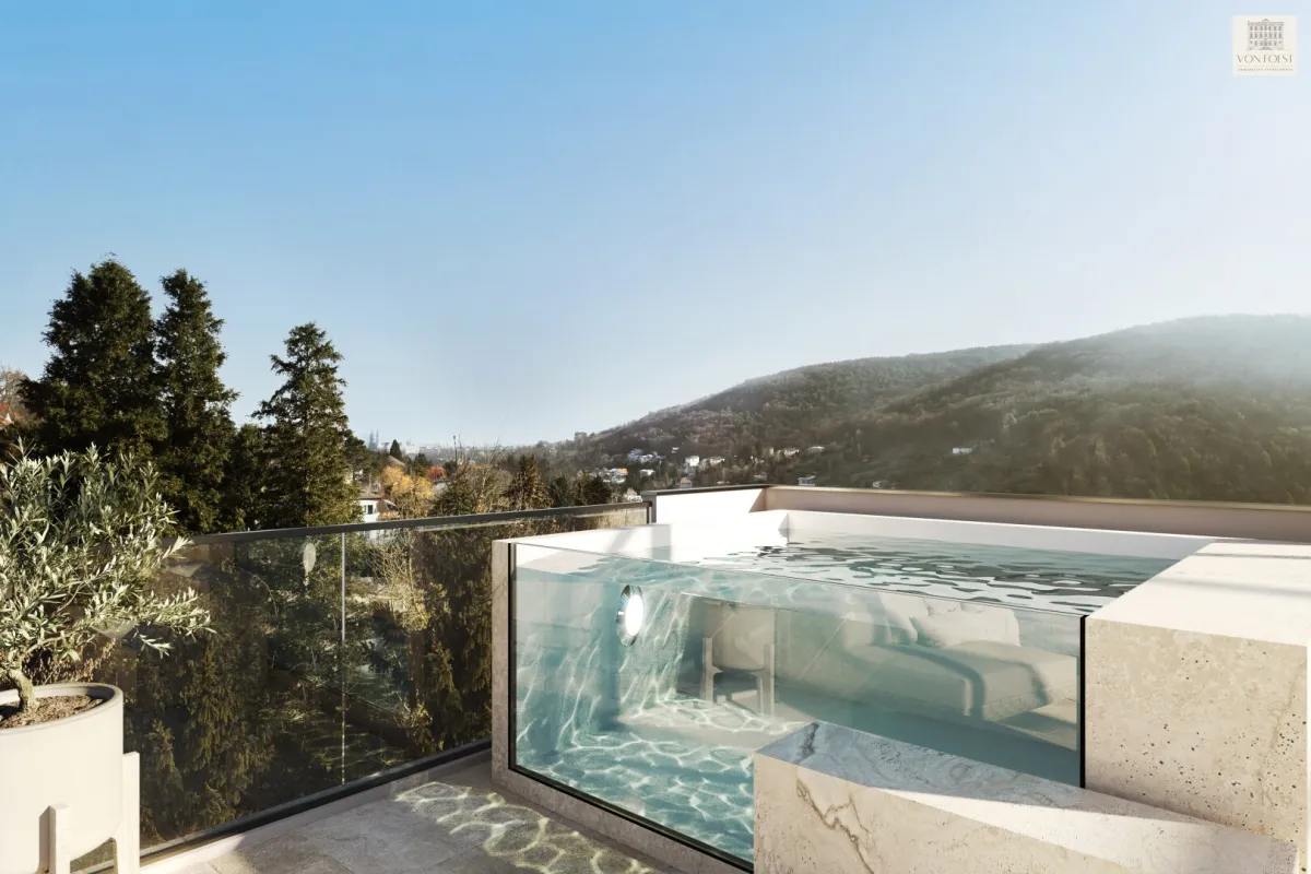 EXKLUSIVE NEUBAU-VILLA am Ölberg mit traumhaftem Fernblick zum Stift Klosterneuburg - BEZUGSFERTIG - Bild 1