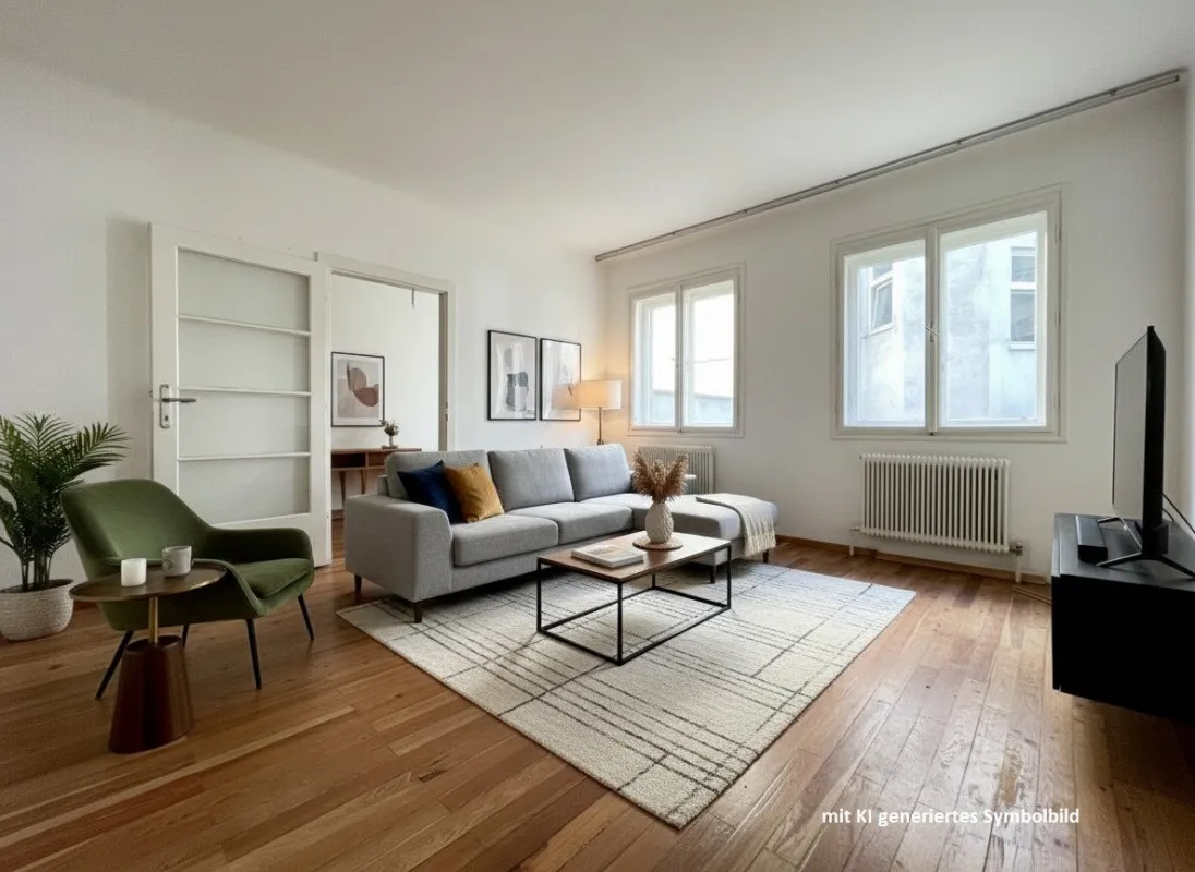 Charmante 4-Zimmer-Wohnung mit vielseitigem Grundriss – ruhig, zentral und mit Gestaltungspotential - PROVISIONSFREI - Bild 1