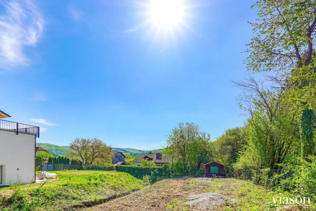 Pressbaum I An der Viehhoferin 17a I Grundstück in Südlage mit Blick ins Grüne - Bild 1