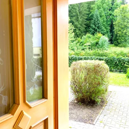 3-ZIMMER GARTENWOHNUNG mit  HAUS-CHARAKTER  -  SCHÖNE AUSSICHT  –  GRÜNLAGE - nahe KATRIN-SEILBAHN - Bild 3