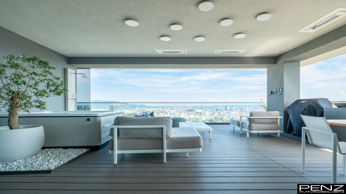 LINZ Bruckner Tower: Exklusives Wohnen über Linz – eine einmalige Gelegenheit - Bild 1