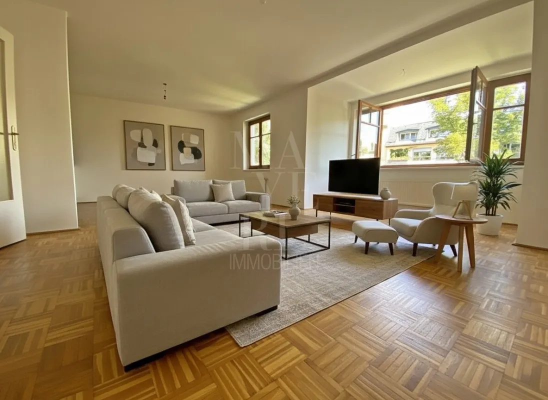 Zentral gelegene, sehr helle und gut aufgeteilte Neubauwohnung - Bild 1