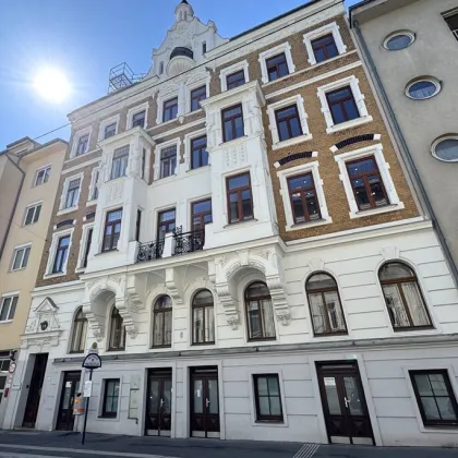 Schönbrunn-Nähe: Top gepflegte 3-Zimmer-Altbauwohnung mit Balkon in bezauberndem, repräsentativen Gründerzeithaus - Bild 2