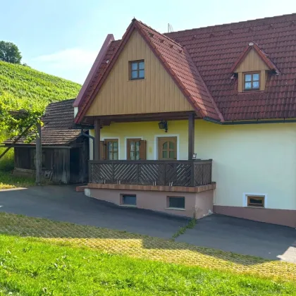 Umgebautes Kellerstöckl mit 3 Wohneinheiten, Terrasse, Balkon, Keller und Weingarten in Aussichtslage - Bild 2