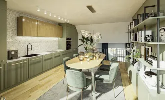 Leben auf zwei Ebenen – Ihre Traum-Maisonette mit Galerie und sonnigen Freiflächen