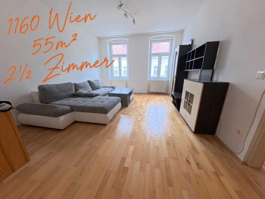 1160 Wien - 55m² Wohnung im Eigentum - 2½ Zimmer, Küche, Bad - Bild 1
