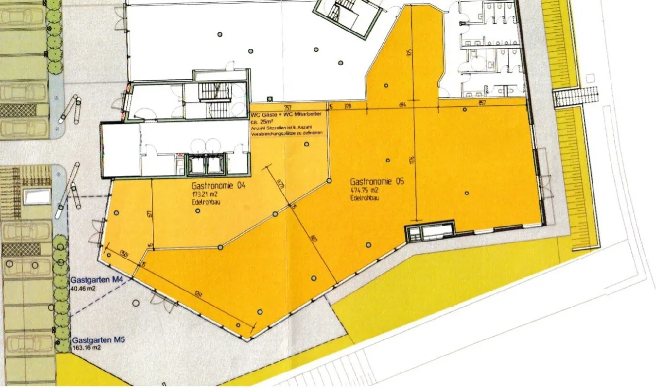 GROSSGASTRONOMIE/BETRIEBSFLÄCHE - erstes Objekt an der Zufahrt zum Industriezentrum NÖ Süd  -  472 m² - Bild 1