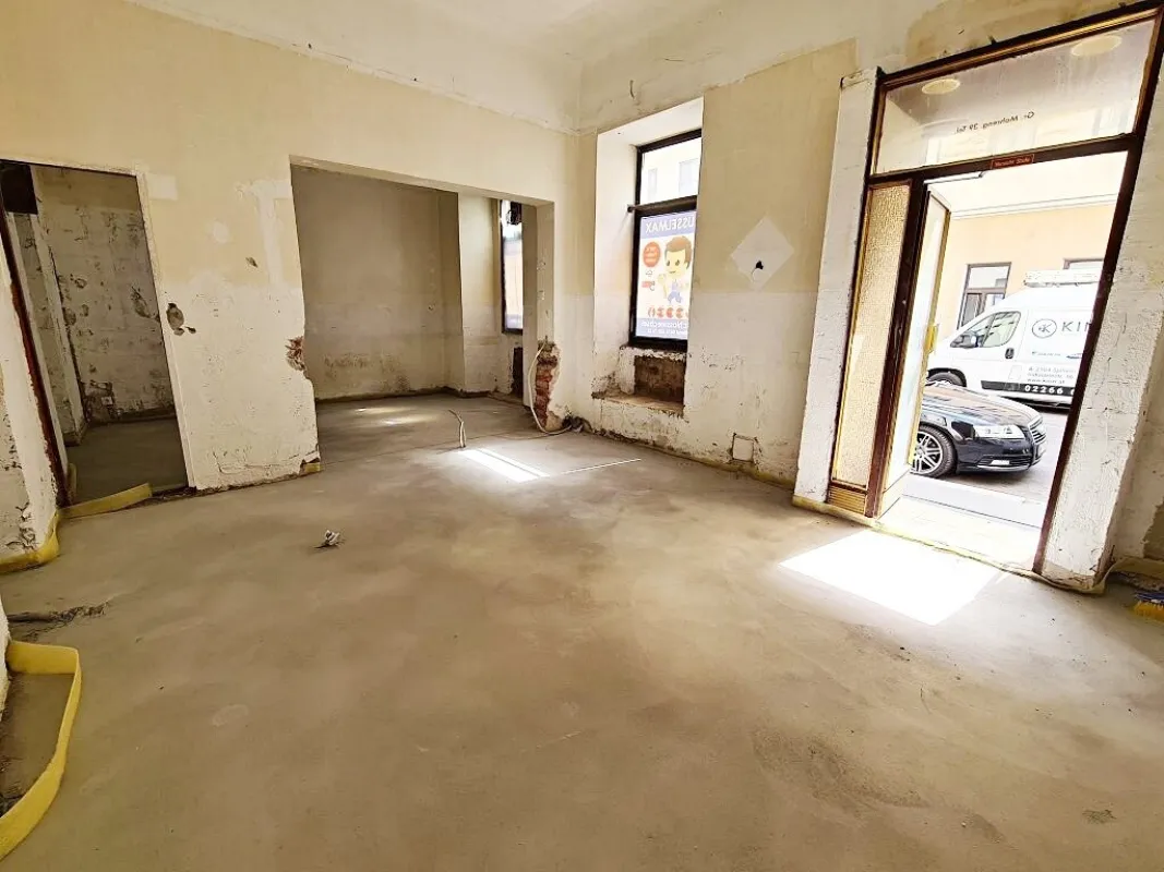GESCHÄFTSLOKAL, BÜRO ODER LAGER, 77 m2 Altbau im Edelrohbau, 3 Zimmer, Nebenräume, Große Mohrengasse - Bild 1