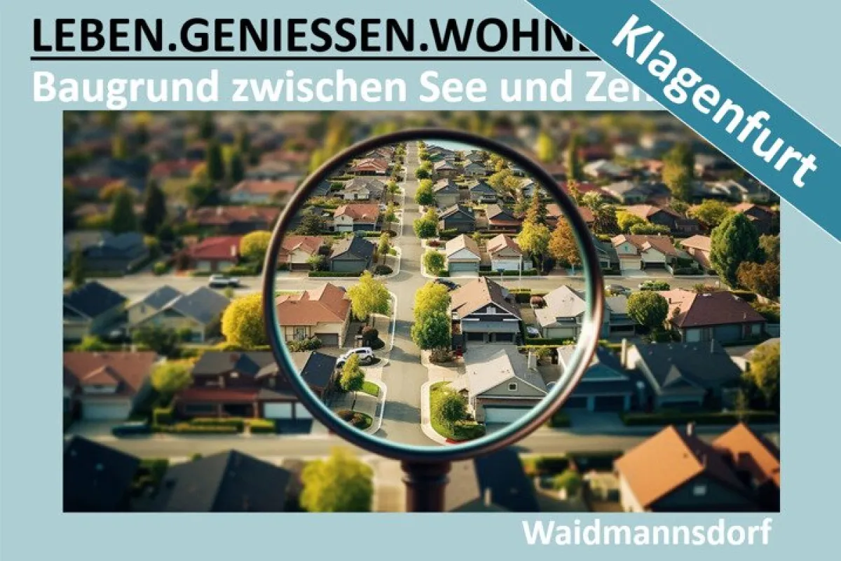 BAUGRUND ZWISCHEN ZENTRUM UND SEE - Bild 1