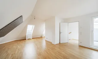 Lichtdurchflutete Dachgeschosswohnung mit hervorragender Verkehrsanbindung im 10. Bezirk! Wunderschönes Maisonette! Terrasse!