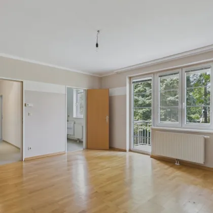 ruhige Balkonwohnung, hell und sonnig mit Gartenblick - Bild 3