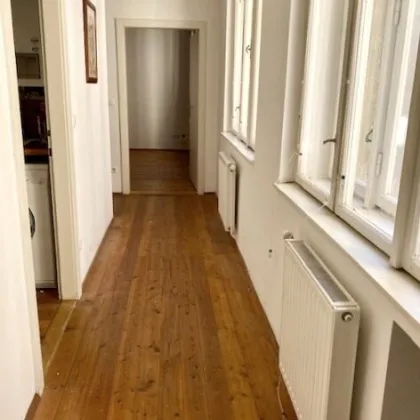 Rudolfsplatz: hübsches Lager im 2. Stock eines gepflegten Hauses, 3 Räume, zentral begehbar, Küchenzeile, Bad+WC, freundlich+ruhig, U1 + U4 Schwedenplatz! - Bild 3
