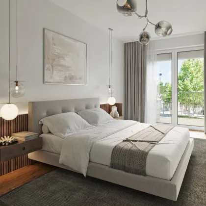 Stark reduziert - Jetzt 6,2% Preisvorteil nutzen! ZUM JUNGBRUNNEN! Maximal Mini - Viel Platz auf wenig Raum! Klein und kompakt mit großem Balkon + Beste Infrastruktur + Hochwertige Materialien + Garagenplatz optional! - Bild 2