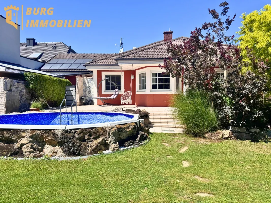 Wohlfühlhaus mit Pool, Garten & Extraeinheit – gepflegtes ELK-Haus auf Eckgrundstück - Bild 1