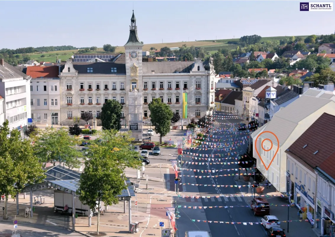 Stark reduziert - Jetzt 6,2% Preisvorteil nutzen! ZUM JUNGBRUNNEN! Investieren am besten Platz´l in Mistelbach! Viel Lebensraum + Große Terrasse + Beste Infrastruktur + Hochwertige Materialien + Garagenplatz optional! - Bild 1