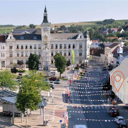 Stark reduziert - Jetzt 6,2% Preisvorteil nutzen! ZUM JUNGBRUNNEN! Ab ins Dachgeschoss! Perfekt aufgeteilte 3 Zimmer inkl. Terrasse! TOP Neubauprojekt + Beste Infrastruktur + Hochwertige Materialien + Garagenplatz optional! - Bild 2