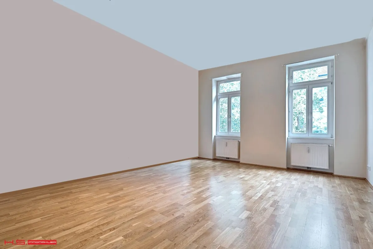 KARDINAL NAGL PLATZ - SCHÖNE ALTBAUWOHNUNG - (BALKONZUBAU möglich) - U3 - RENOVIERTES STILHAUS - GRÜNBLICK - Bild 1