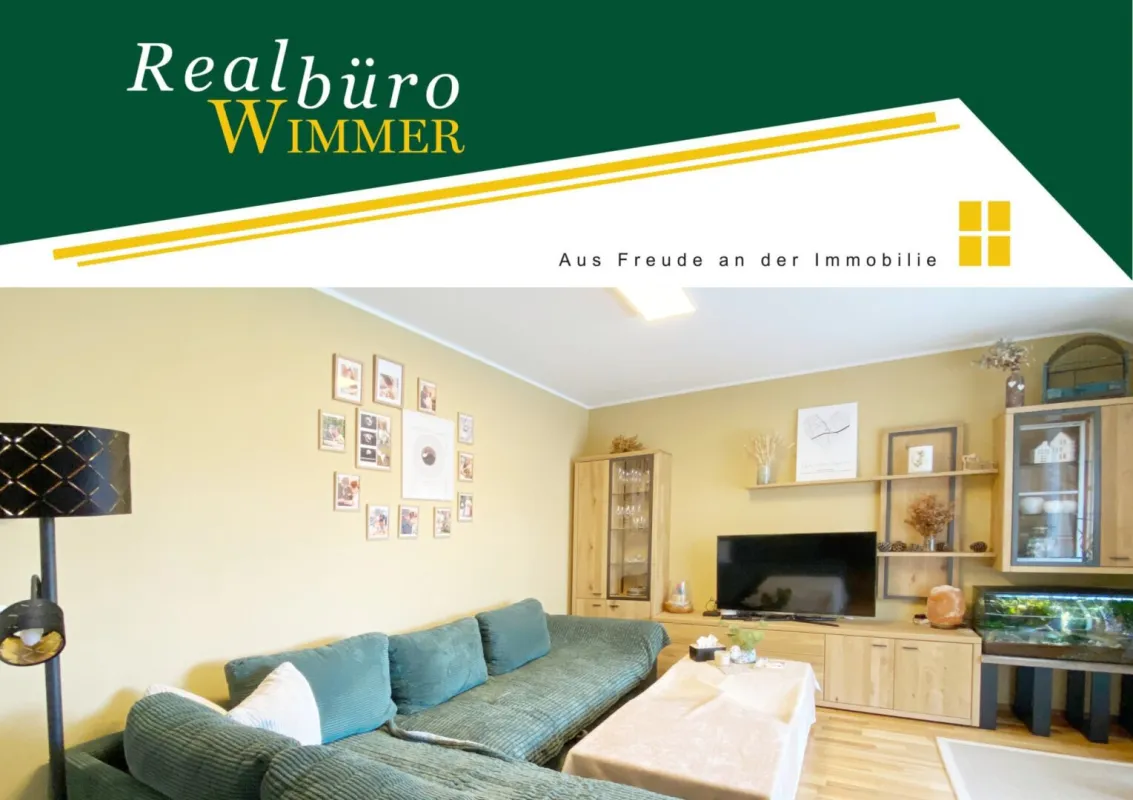 Sehr gepflegte 3-Zimmer-Wohnung - Dachterrasse mit Blick ins Grüne - Bild 1