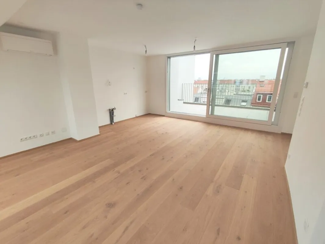 Modern wohnen in Meidling! Drei-Zimmer DG-Erstbezug mit Terrasse! Top79 - Bild 1