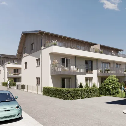 Neue 3-Zi. Wohnung mit großer 24m² Dachterrasse in Bergheim! Leistbares Baurechtseigentum! - Bild 3