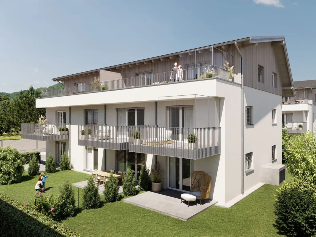 Neue 3-Zi. Wohnung mit großer 24m² Dachterrasse in Bergheim! Leistbares Baurechtseigentum! - Bild 1