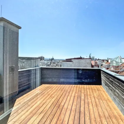 Traumhafte DG-Wohnung mit Terrasse und wunderbarem Ausblick - Nähe U3 - Bild 3