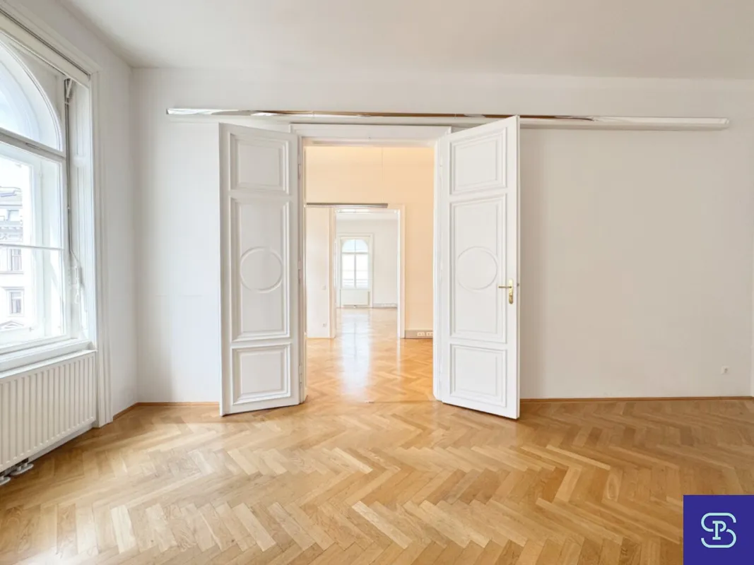 Neutorgasse: Klimatisiertes 193m² Stilaltbau-Büro mit 5 Zimmern und Lift - 1010 Wien - Bild 1