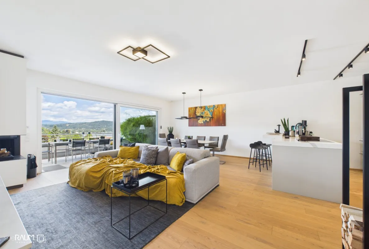Penthouse mit Seeblick – Exklusives Wohnen in traumhafter Ruhelage am Wörthersee - Bild 1