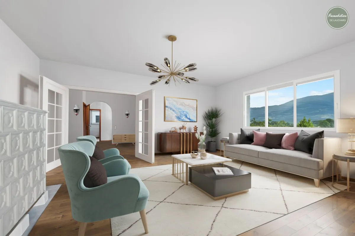 Panoramablick inklusive: Ihr neues Zuhause auf zwei Ebenen mit Doppelgarage - Bild 1