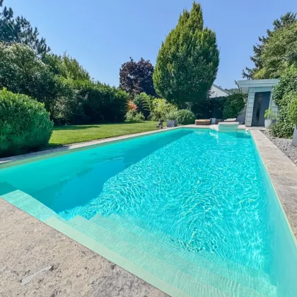 Einfamilienhaus mit Pool, Sauna & Wohnkeller auf Eigengrund in Toplage von Baden bei Wien - Bild 2