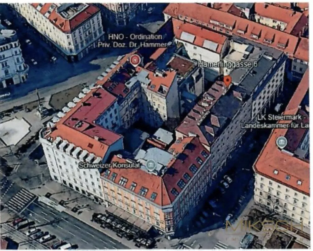 befristet vermietet - Charmante 2-Zimmer-Wohnung mit perfekter Raumaufteilung in Graz – Hamerlinggasse - Bild 1