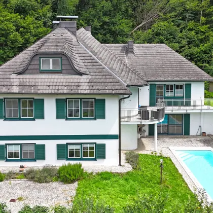 Repräsentative Villa mit Pool und Wellnessbereich in sonniger Waldrandruhelage - Bild 2