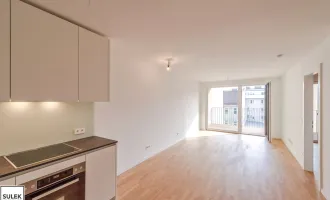 Großzügige 2 Zimmer Wohnung mit Loggia in hochwertigem Neubauprojekt ~ nähe Augarten & U-Bahn - ab 1.9.2025