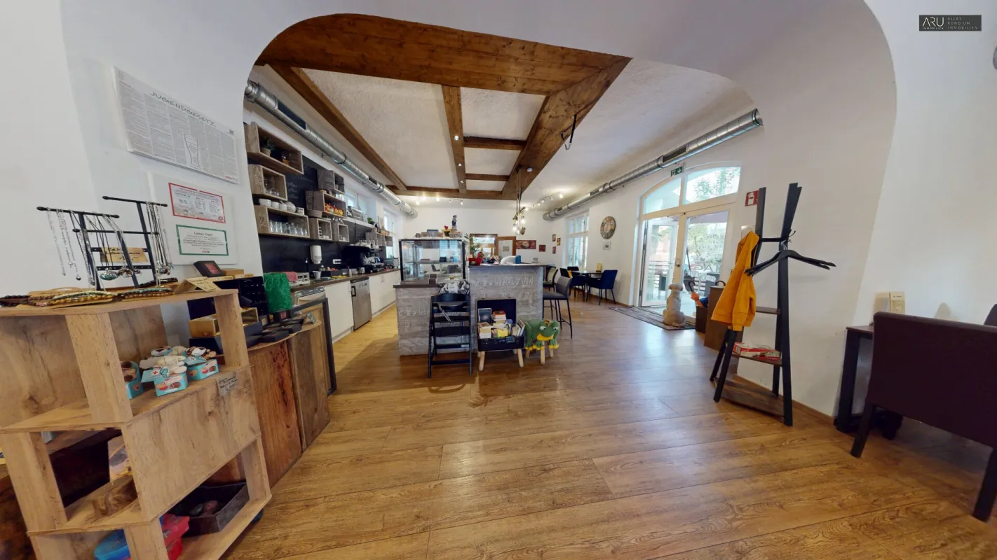 Repräsentatives Geschäftslokal mit Terrasse im Zentrum von Hartberg - Bild 1