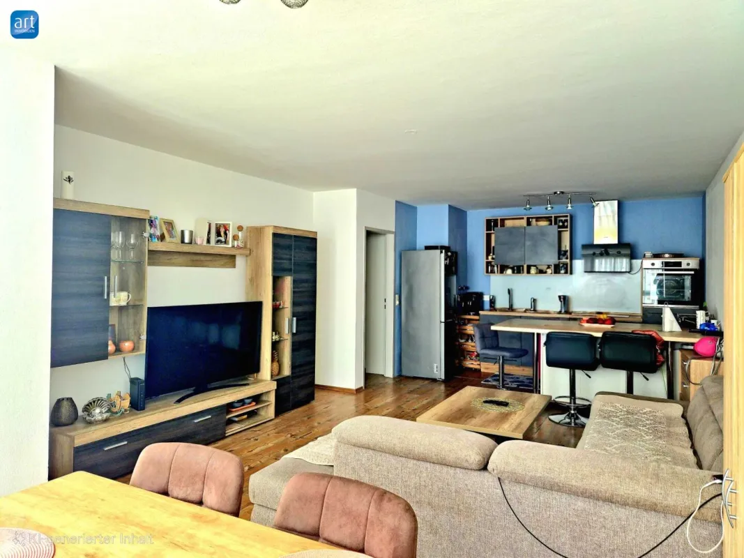 Helle, zentrale 2-Zimmer-Wohnung mit Loggia und Tiefgaragenplatz in Herrnau - Bild 1
