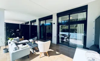 Hungerburg: Loftartige Designerwohnung mit Terrasse und Tiefgaragenstellplatz