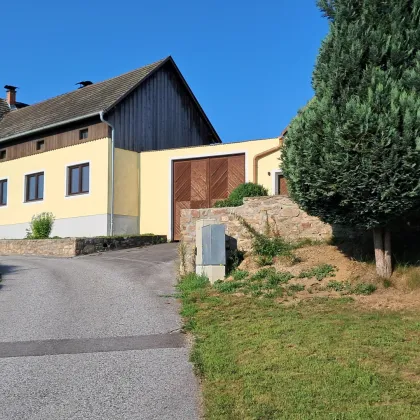 Charmantes .:Bauernhaus:. in Merzenstein/Rappottenstein – uneinsehbarer Vierkanthof bietet zahlreiche Möglichkeiten! - Bild 2