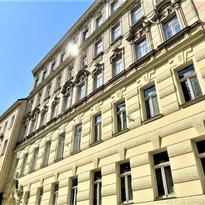 TERRASSENHIT, U1-NÄHE, 84 m2 Dachgeschoß mit 30 m2 Terrasse, 2 Zimmer, Wohnküche, 2 Bäder, Parketten, Viktorgasse - Bild 3