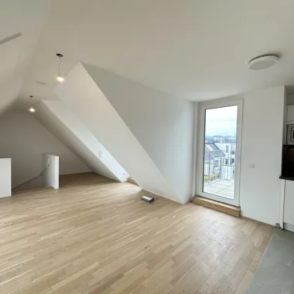 Klimatisierte Maisonette mit Weitblick-Dachterrasse in top Lage nahe U6, Millennium City und Donau! - Bild 2