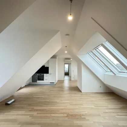 Klimatisierte Maisonette mit Weitblick-Dachterrasse in top Lage nahe U6, Millennium City und Donau! - Bild 3
