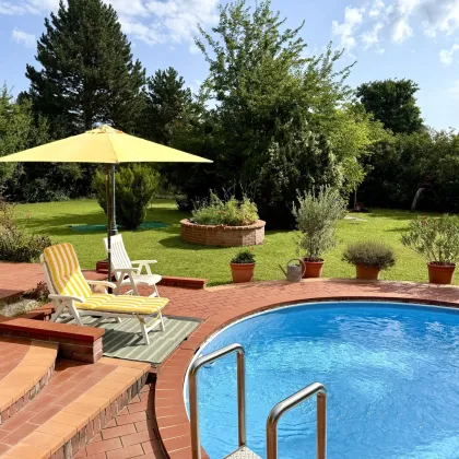 Ihr privates Gartenparadies mit Pool – Ruhe und Erholung pur in Strasshof an der Nordbahn - Bild 2