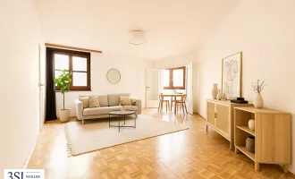 Charmante 2,5-Zimmer-Wohnung mit Blick in den idyllischen Schubertpark
