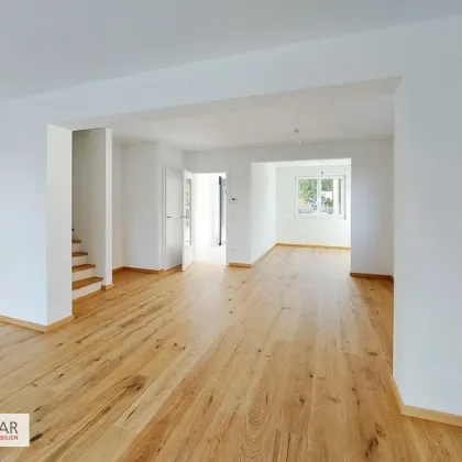 Modernes Doppelhaus in Wien: 124m² Erstbezug mit Garten, Terrasse und Stellplatz! - Bild 3