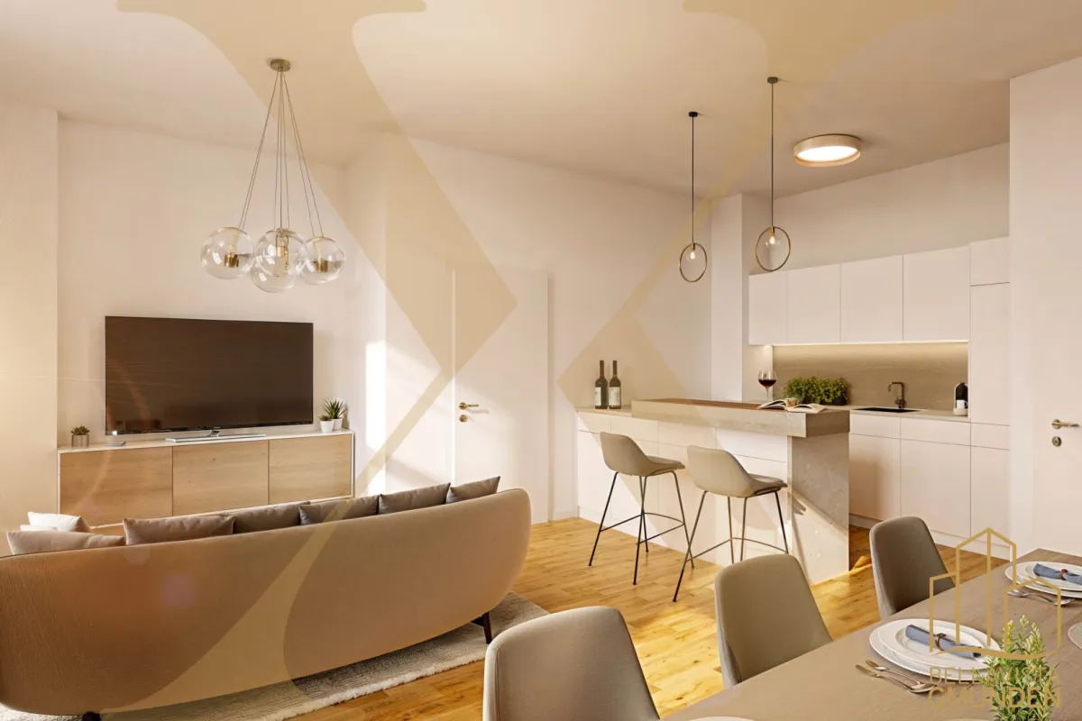 ERSTBEZUG! Hochwertige 2-Zimmer-Wohnung mit attraktivem Balkon im Herzen von Gmunden zu verkaufen! - Bild 1