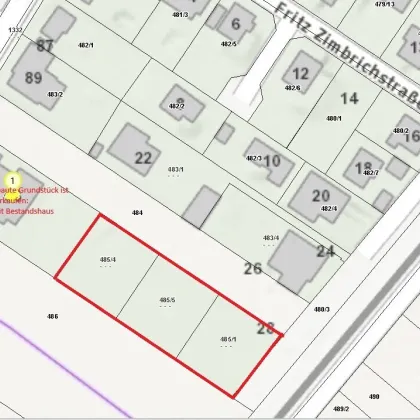 3 BAUGRUNDSTÜCKE in schöner Ortsrandlage | je 762m² pro Grundstück - Bild 3